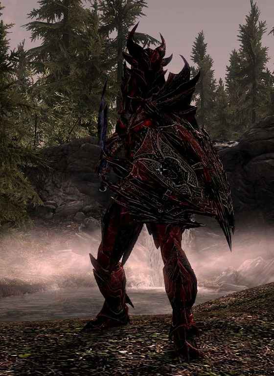  Skyrim      (Daedric Armor)