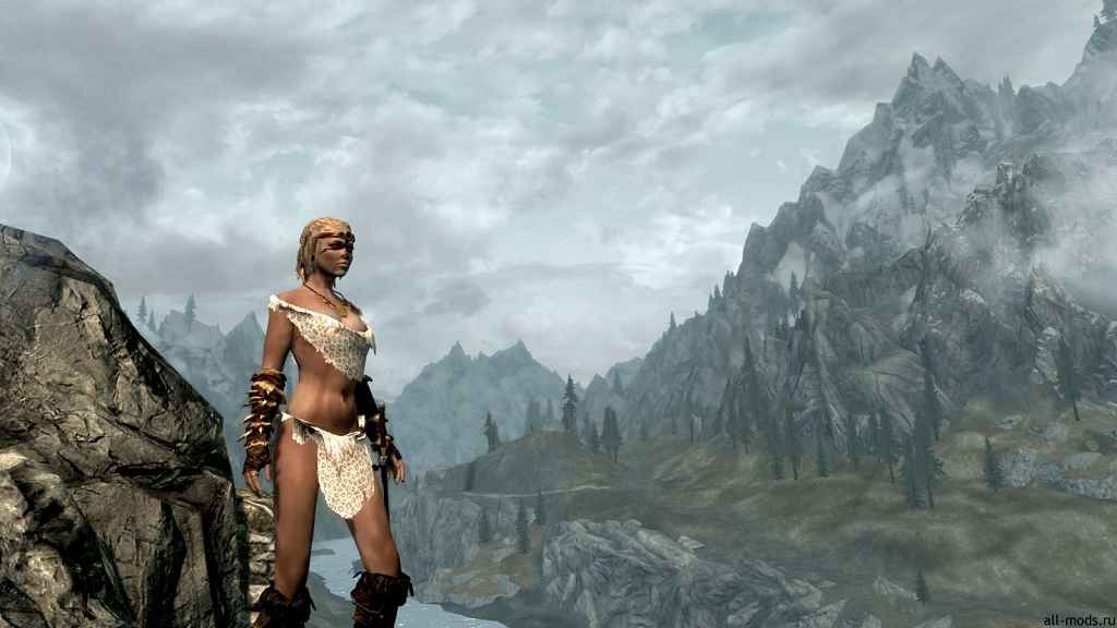  Skyrim   (Snow Leopard Forsworn)