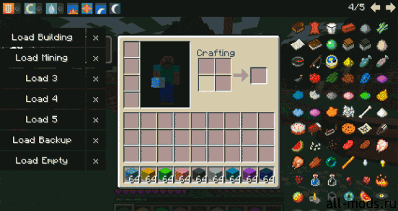  Minecraft 1.0 Too Many Items