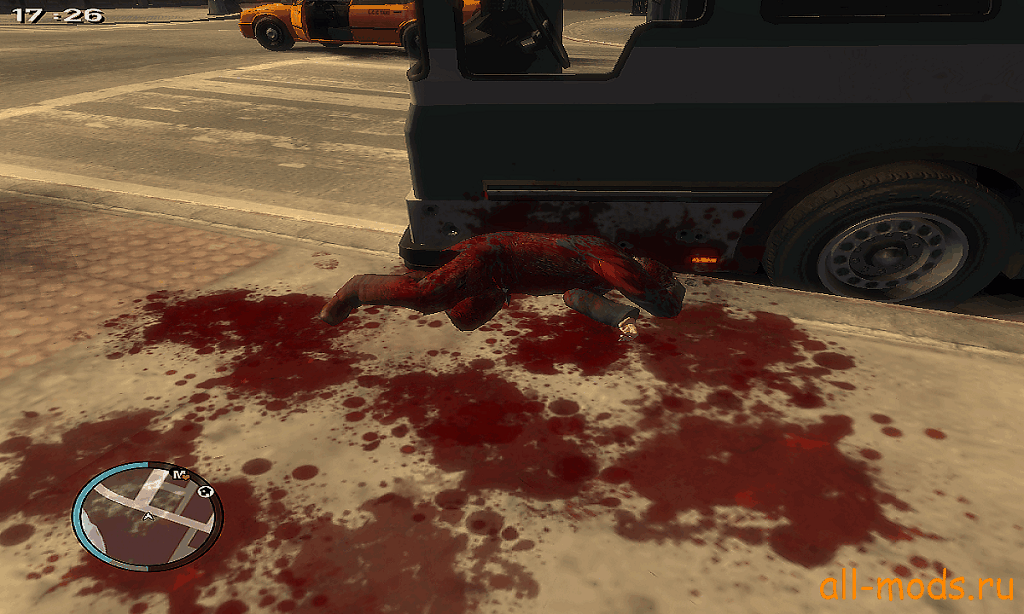  GTA IV Blood Mod