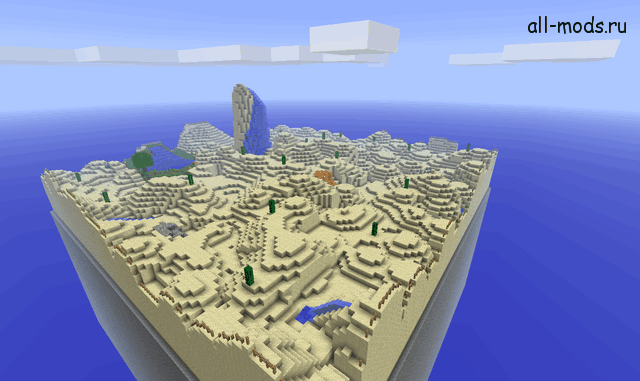  Desert Oasis      Minecraft 1.2.5