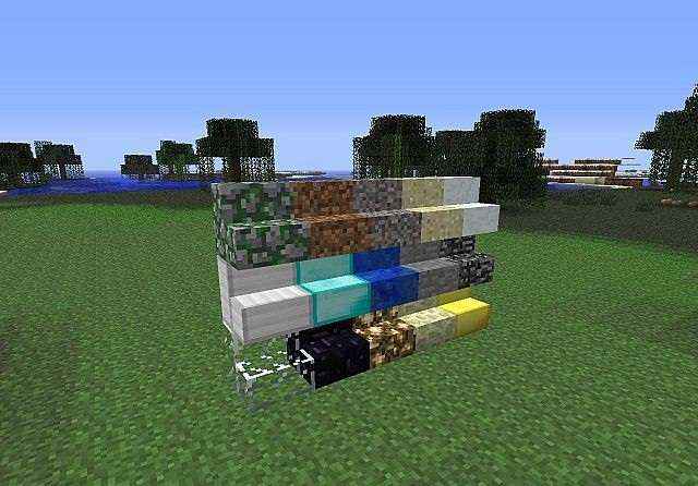 Minecraft 1.2.5  More Stairs ( )