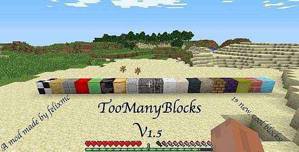  TooManyBlocks    Minecraft 1.2.5