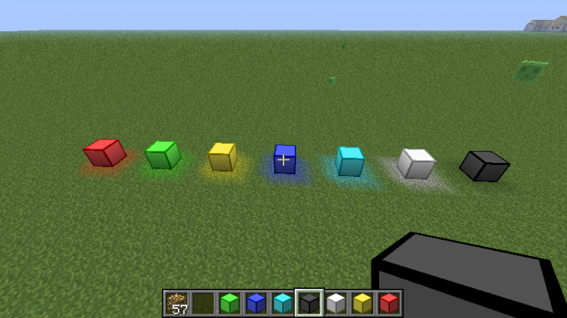  Minecraft  Coloured Lights