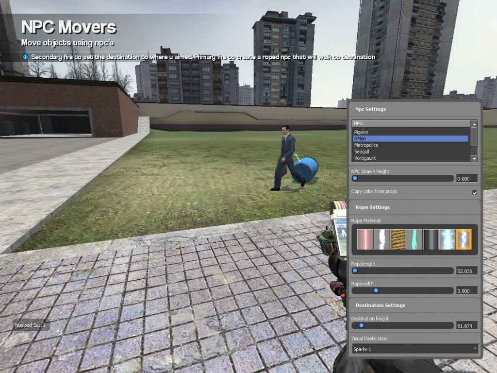  Garrys Mod  NPC Mover