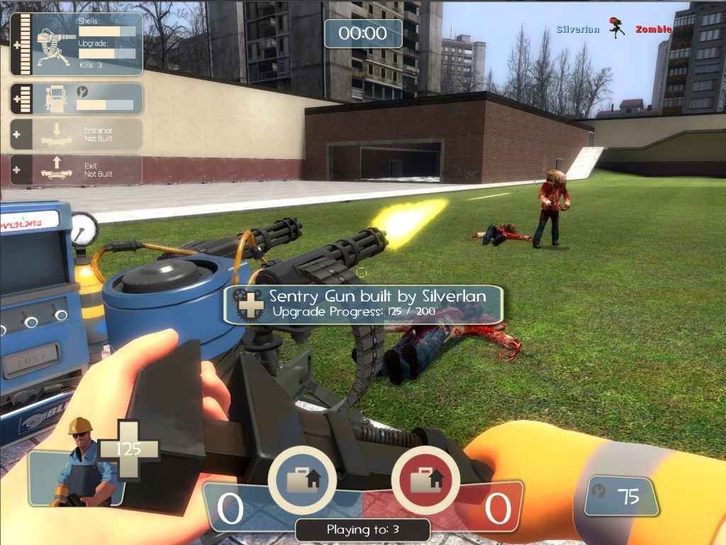 Garrys Mod  TF2 Bulding.     !