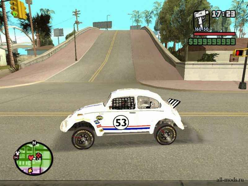  GTA San Andreas    SA VW HERBIE NASCAR