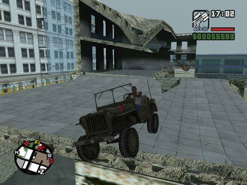  GTA San Andreas    WILLYS MB