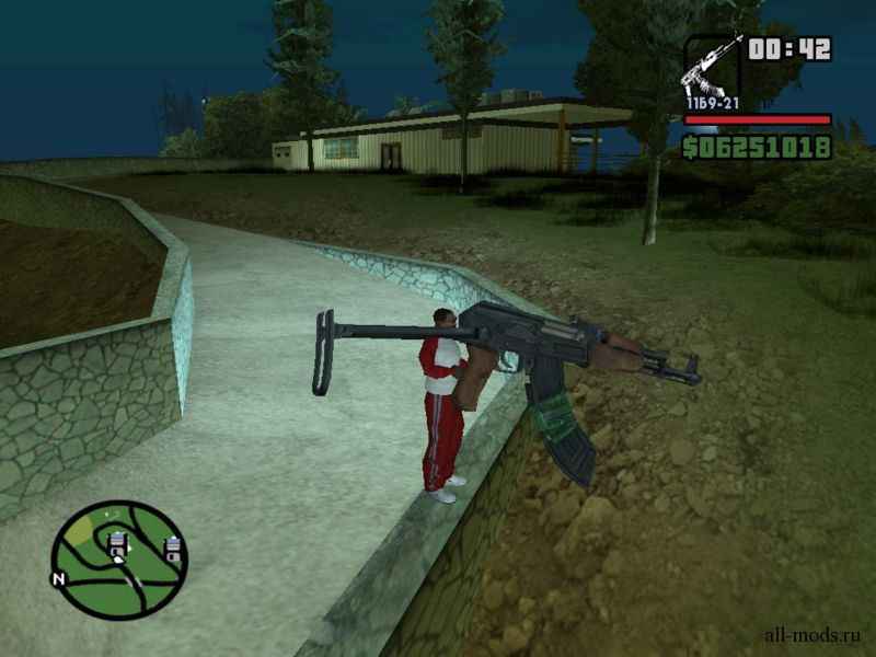  GTA San Andreas   AK-47 XXL