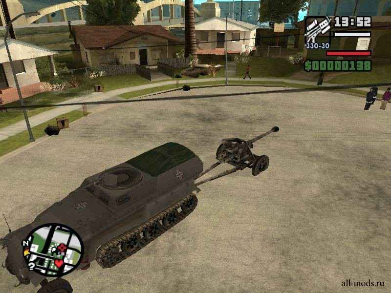  GTA San Andreas    SdKfz-251 Hanomag & PaK40