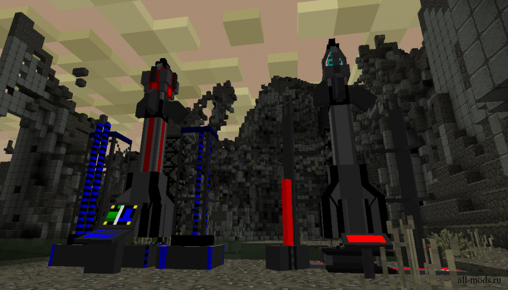 Minecraft 1.3.2   ICBM