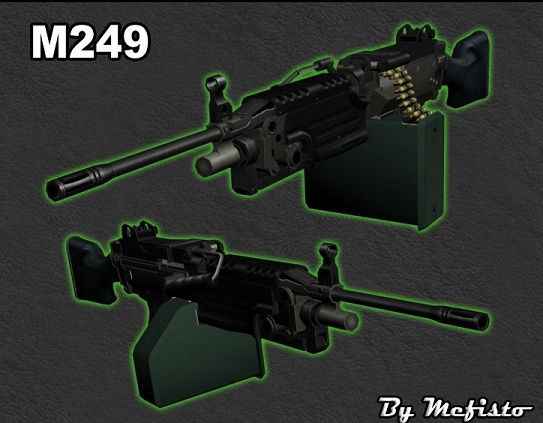  GTA San Andreas  M249