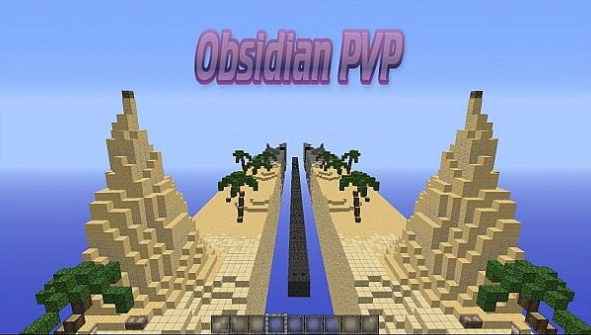 Minecraft 1.5.1  Obsisian PVP map