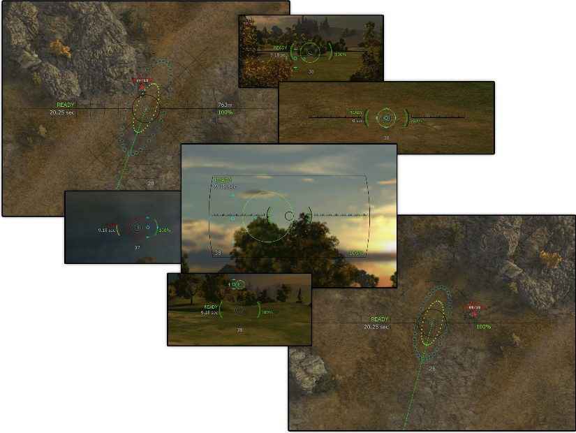  World Of Tanks 0.8.5  J1mB0?s Crosshair Mod