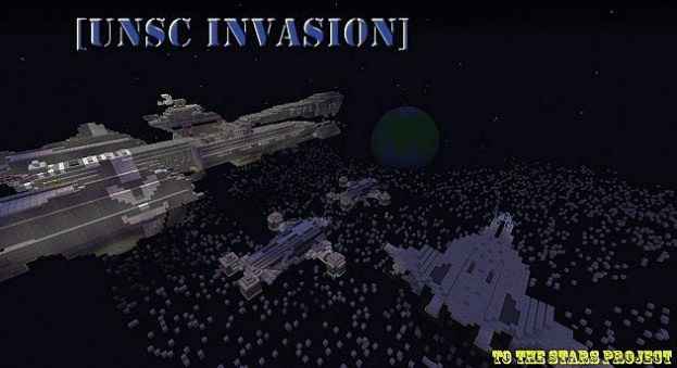  Minecraft 1.5.1  UNSC Invasion