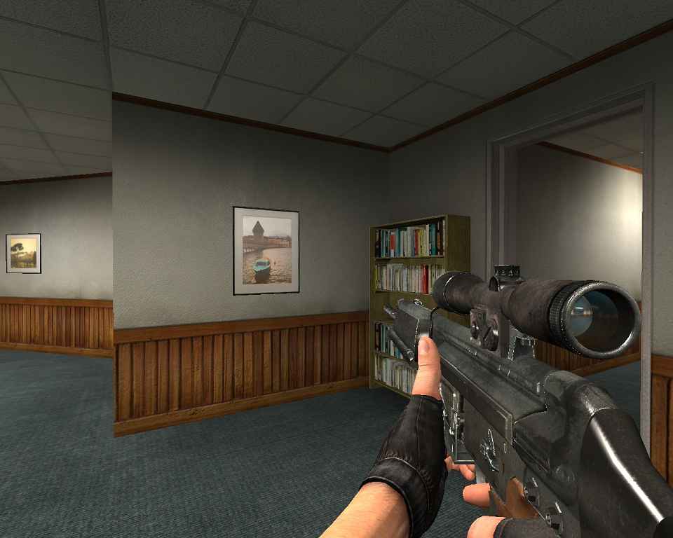  Counter Strike:Source  COD7 PSG1 as g3sg1