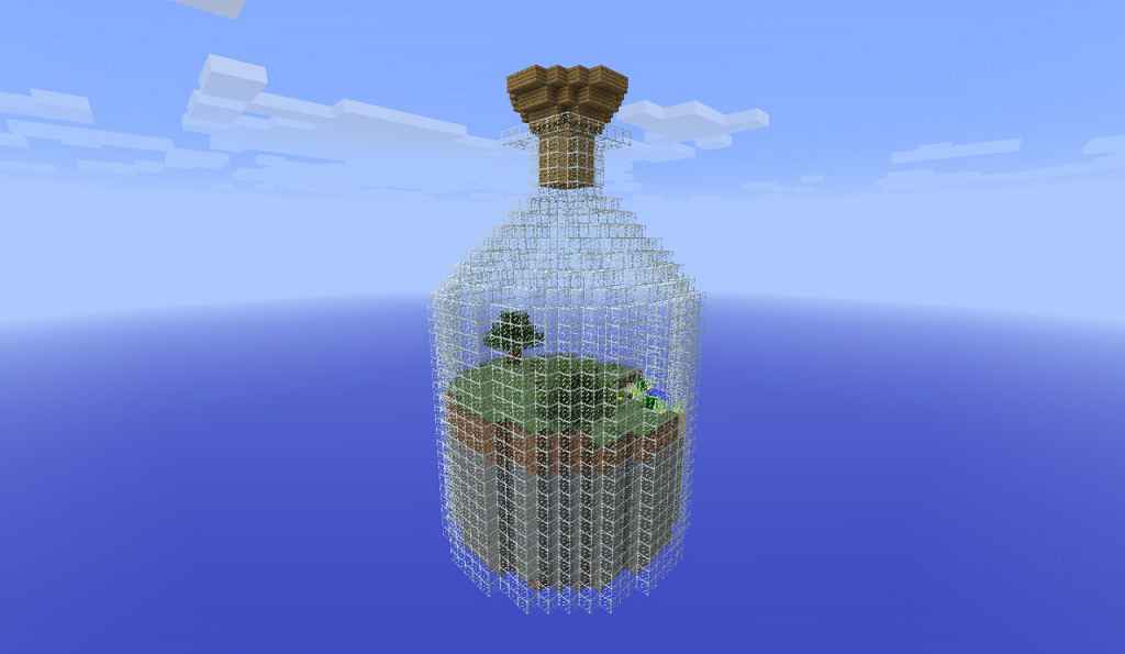  Minecraft  World in a Jar /   