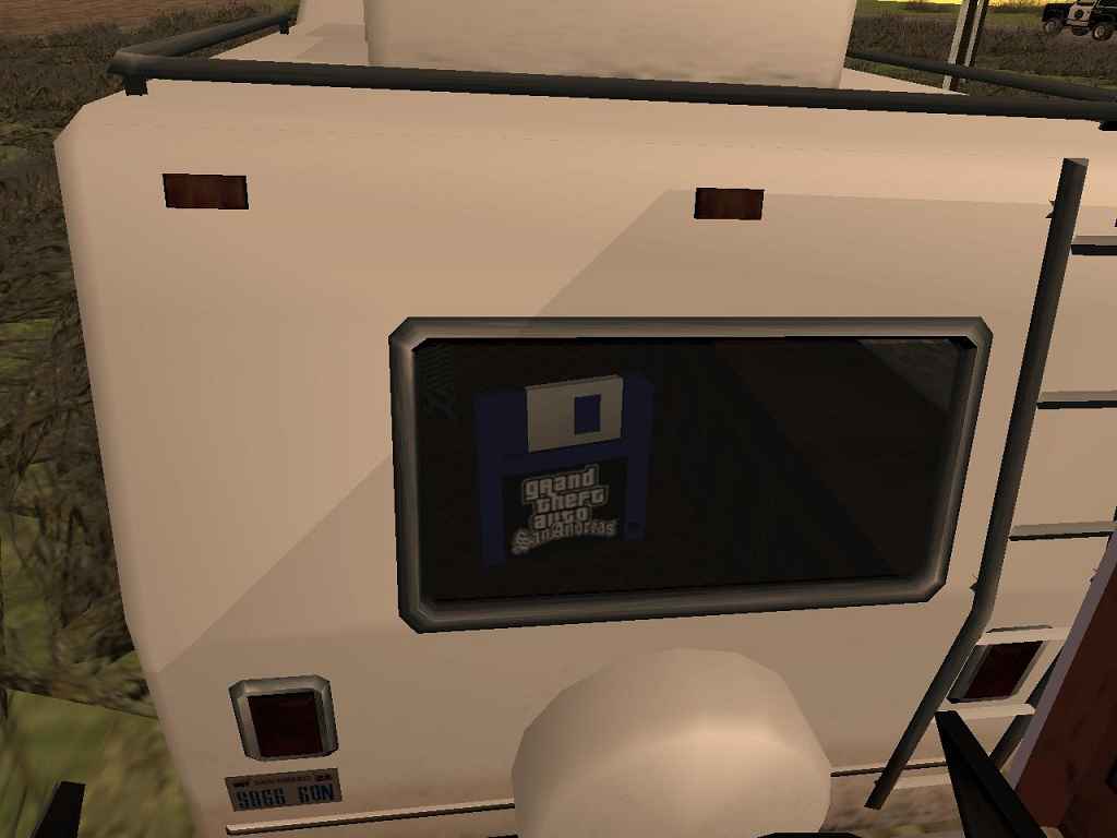  GTA San Andreas  Camping Car Mobile Save House