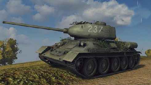  World Of Tanks 0.8.6   T-34-85  