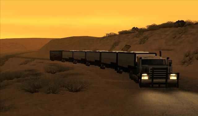  GTA San Andreas  The Perbots Roadtrains