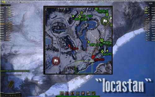  World Of Tanks 0.8.6  Minimap  locastan