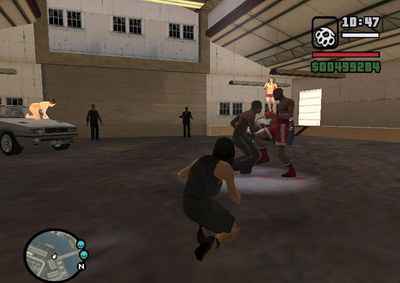  GTA San Andreas  Fighting in the docks