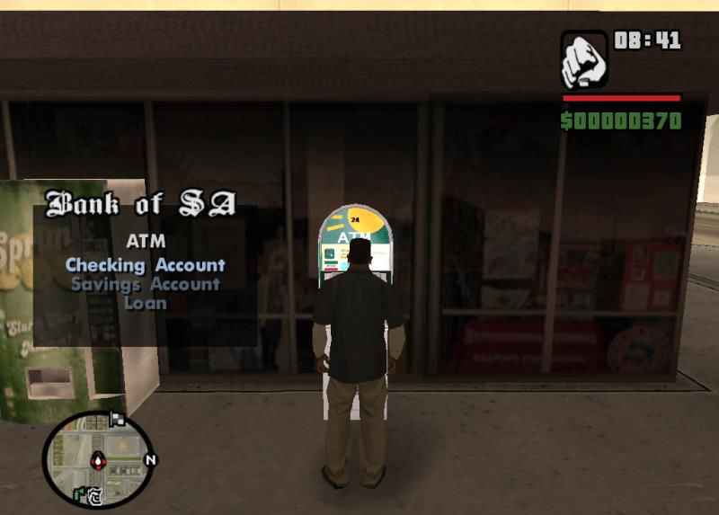  GTA San Andreas  Working ATMs