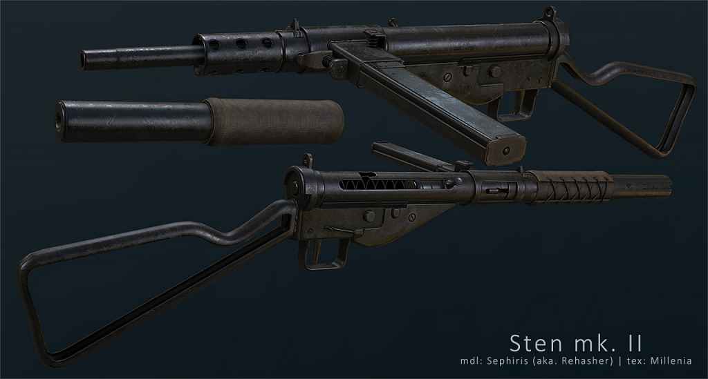 Fallout NV  Sten Mark MK II