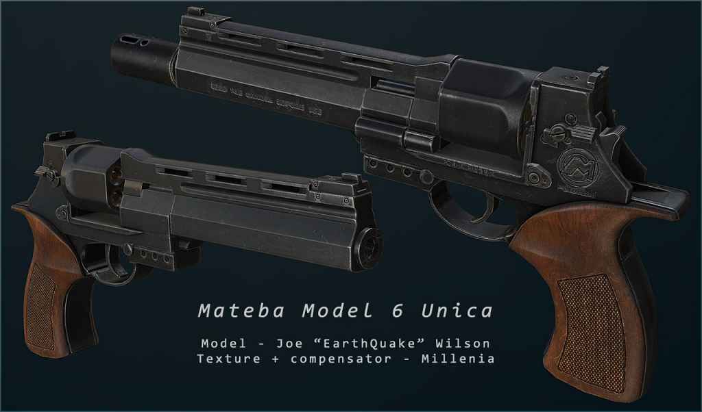  Fallout NV  Mateba Model 6 Unica