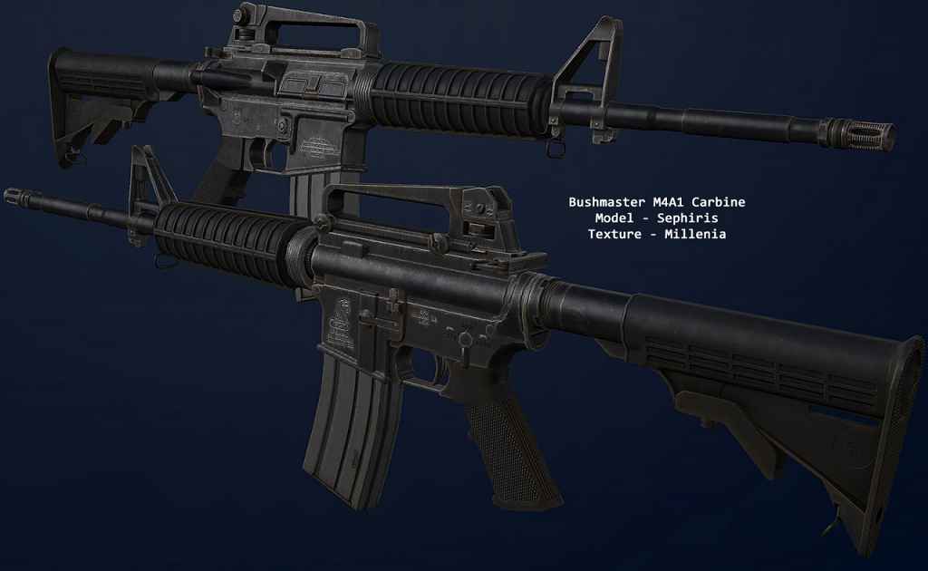  Fallout NV  Bushmaster M4A1 Carabine