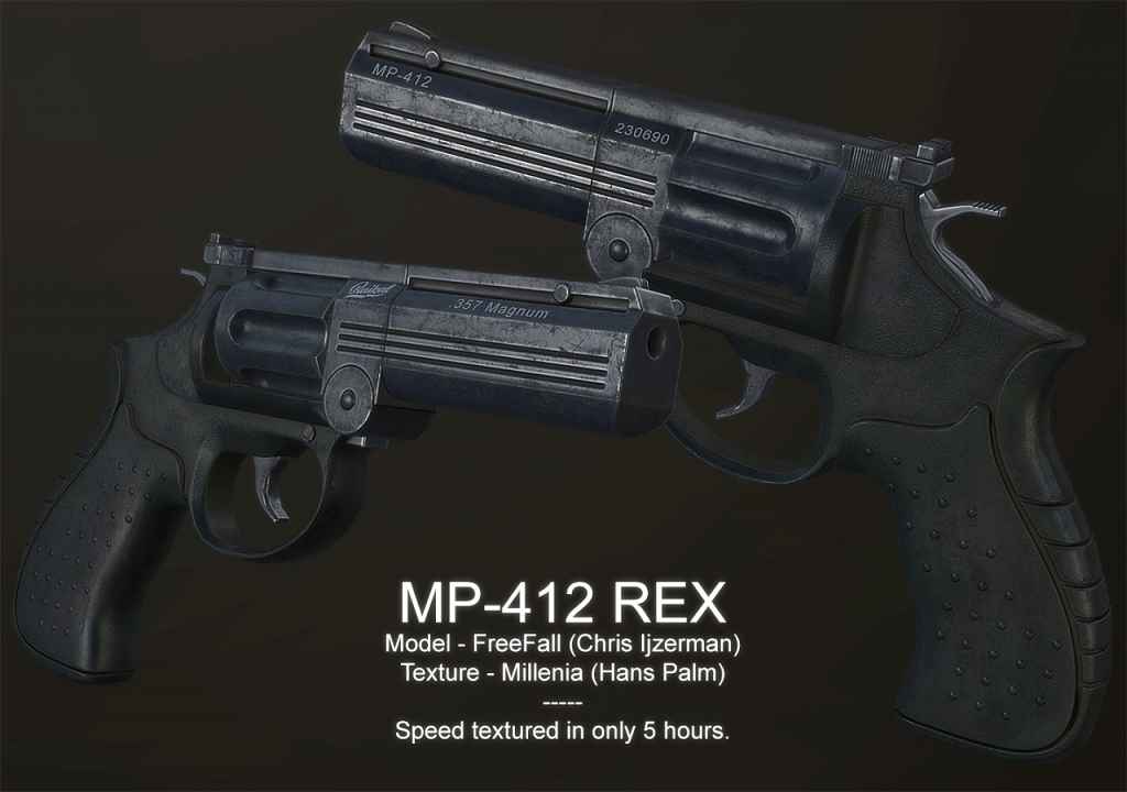  Fallout NV  MP412 REX