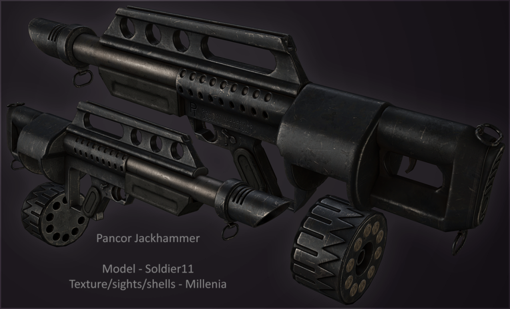  Fallout NV  Pancor Jackhammer