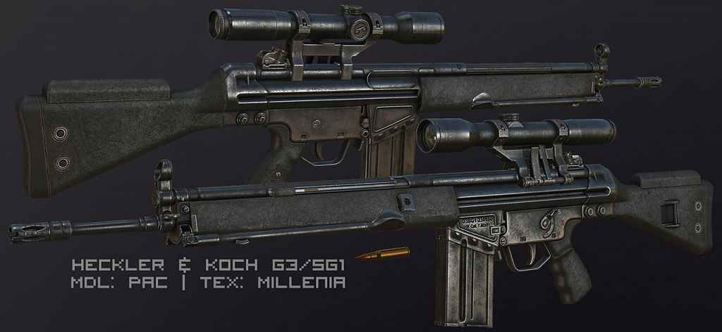 Fallout NV  HK G3SG1