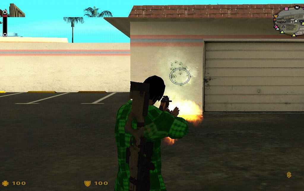  GTA San Andreas  HUD   Counter Strike