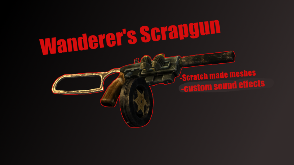  Fallout NV  Wanderers Scrapgun