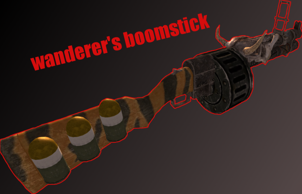 Fallout NV  Wanderers boomstick