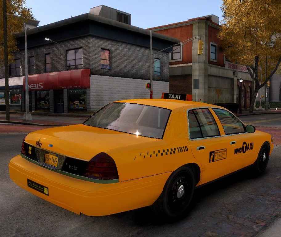 GTA 4  Ford Crown Taxi