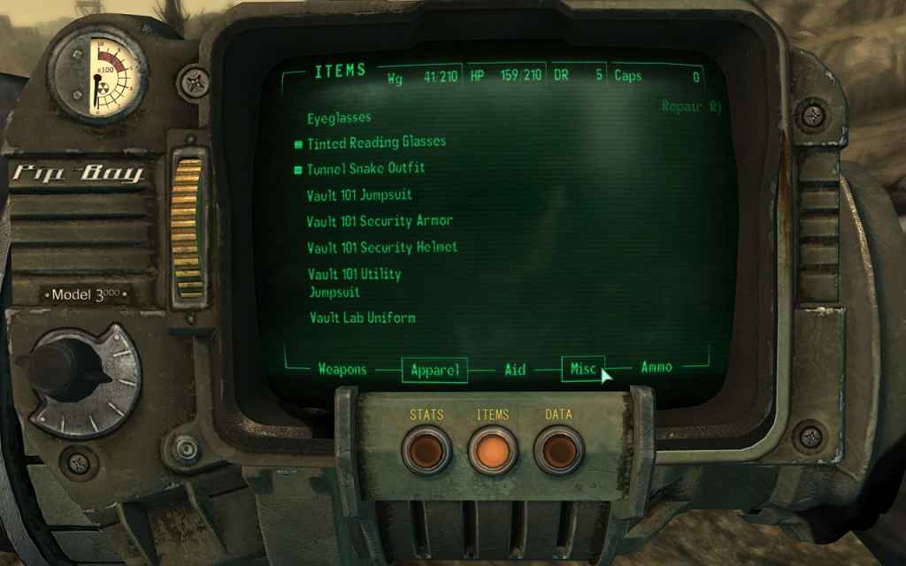  Fallout 3  HD Pip-Boy 3000 4k