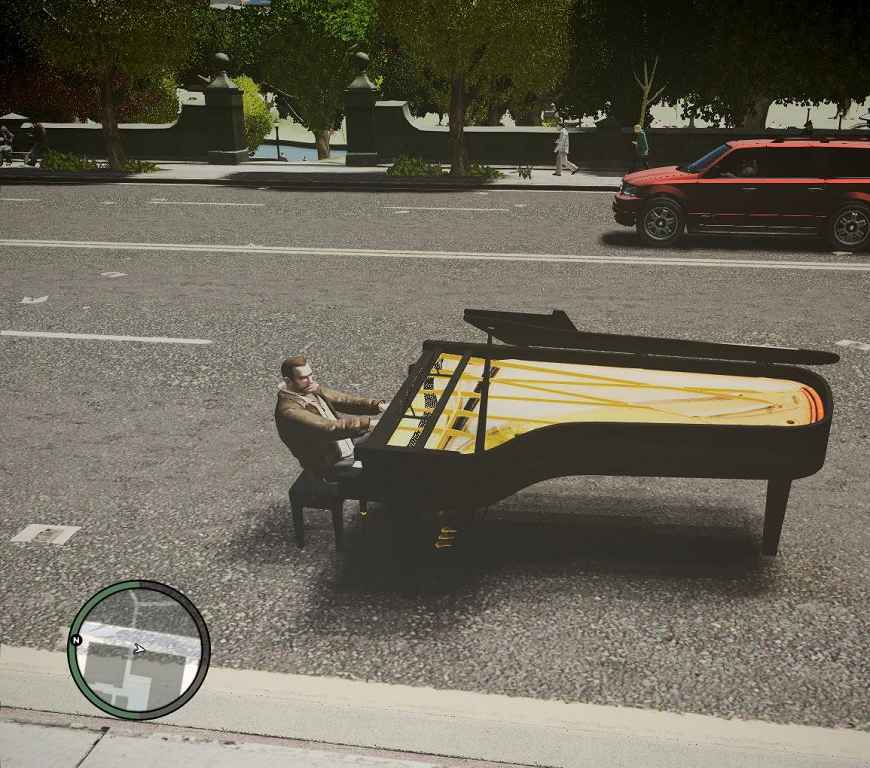  GTA 4  Crazy Piano