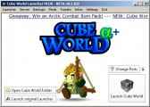 Cube World Launcher PLUS