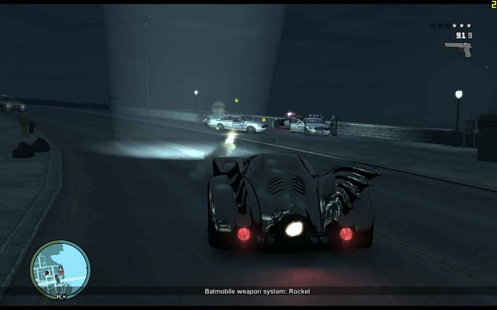  GTA IV  Batmobile