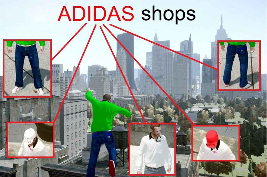  GTA IV    Adidas