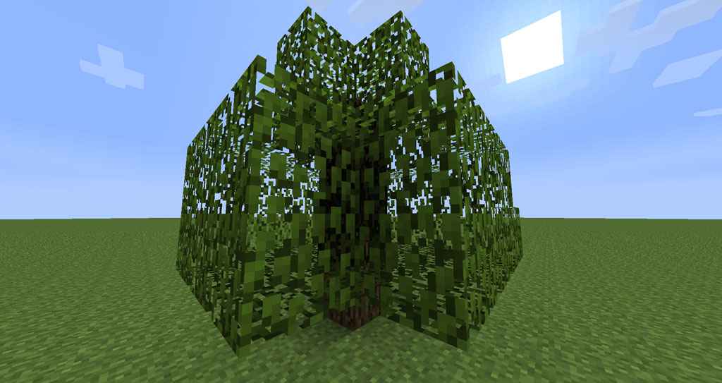  Minecraft 1.6.4  OptiLeaves