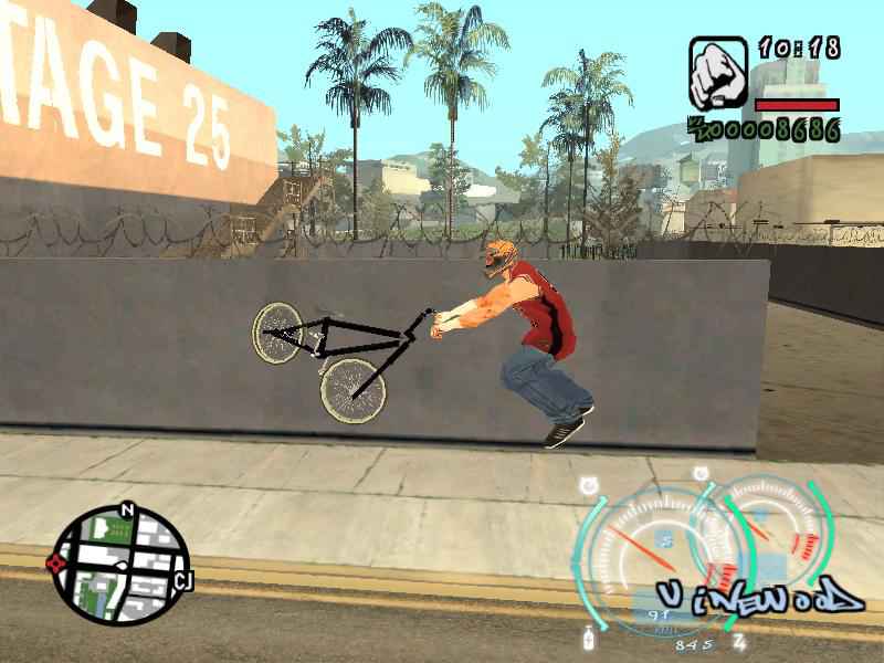  GTA San Andreas    BMX