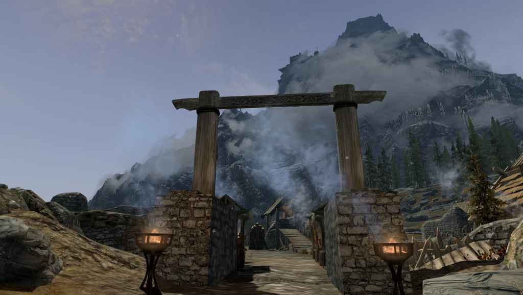 Skyrim  onverted city: Whiterun   