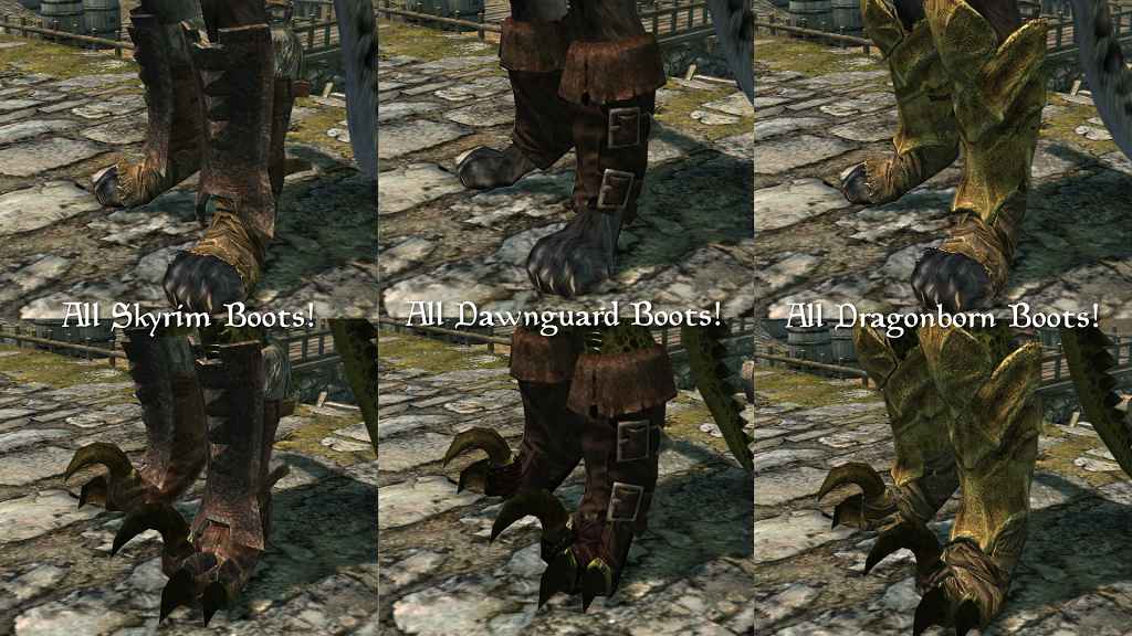 Skyrim  DLC Digitigrade Beast Races