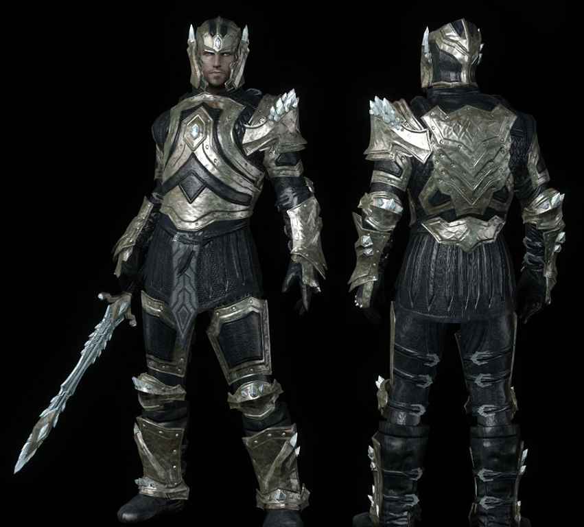 Skyrim      / Diamond Armor Smithing