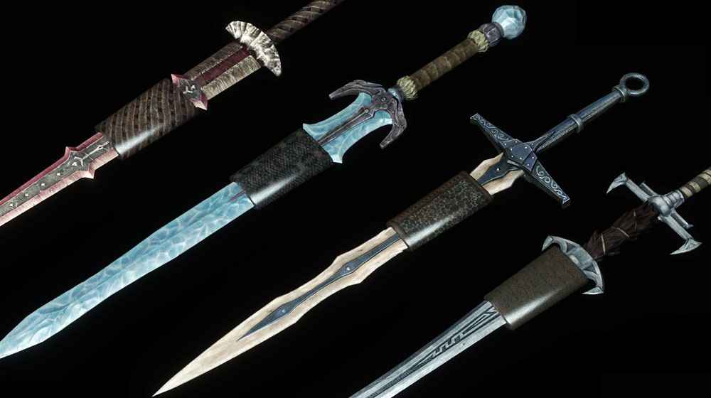 Skyrim      / Greatsword Sheaths and Scabbards Redux