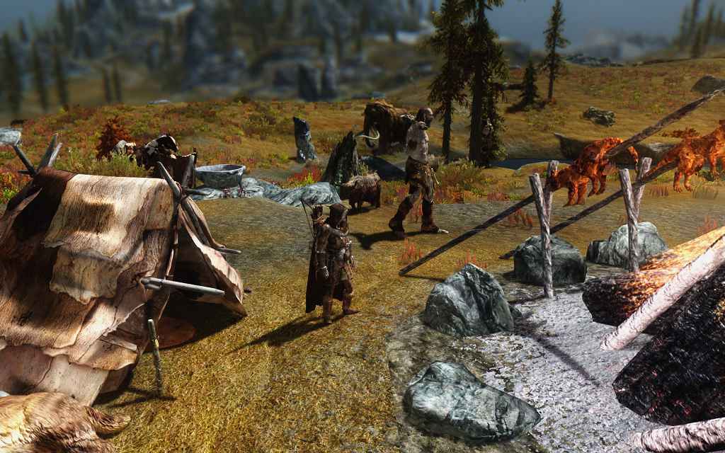  Skyrim      .     (One With Nature  Passive Animals and Creatures)