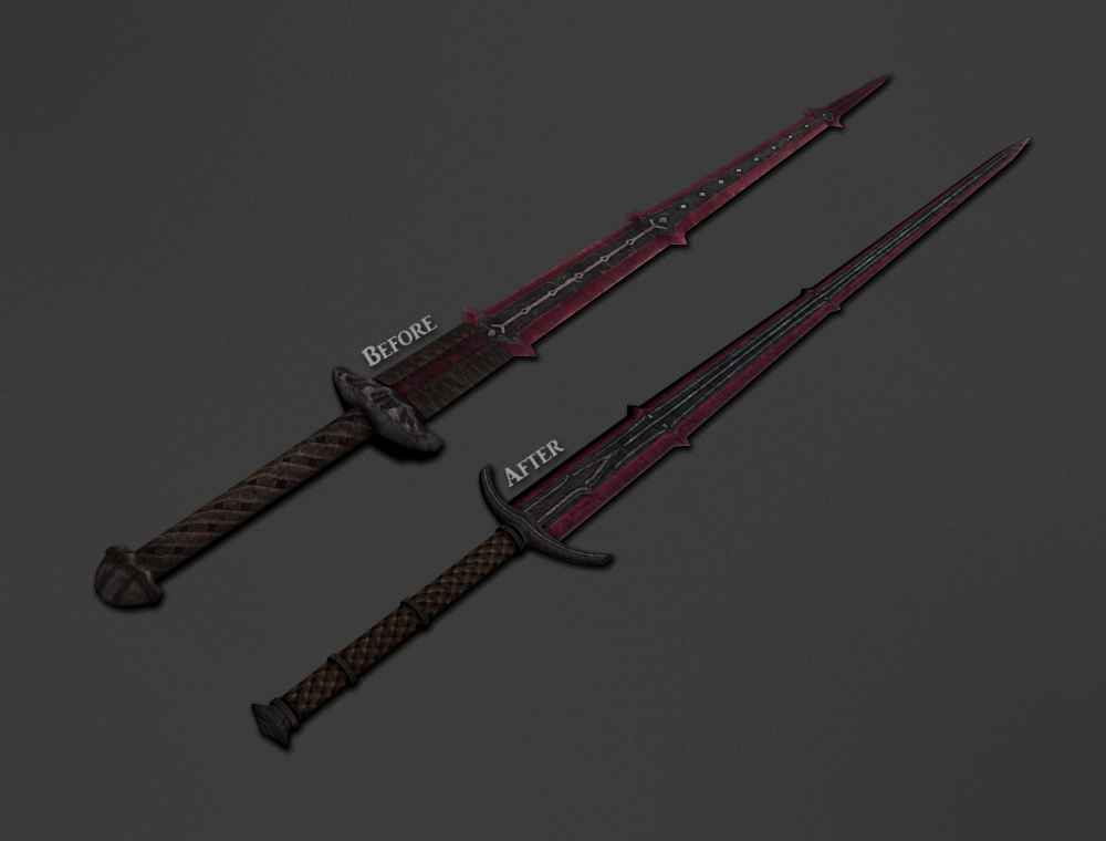  Skyrim     (Bloodskal Blade Redone)